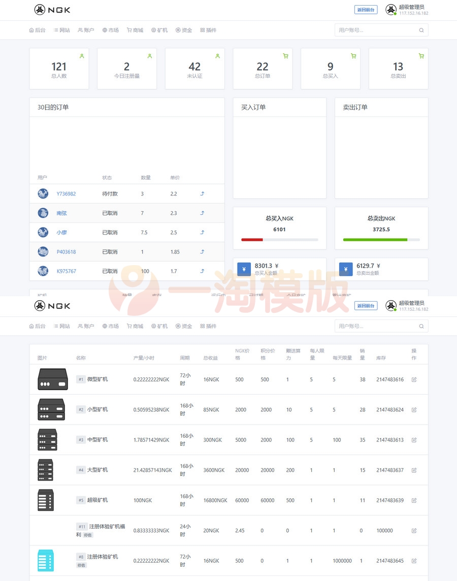  最新NGK区块链源码_NGK矿机挖矿源码_NGK公链程序_数字钱包点对点交易模式_算力_搭建教程 网站源码