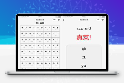 薛定谔的日语/学习日语小程序源码