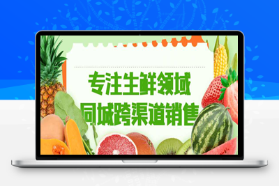 电商课程：专注生鲜领域同城跨渠道销售