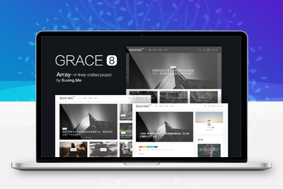 WordPress主题 Grace8.2主题开心学习版 去授权去后门