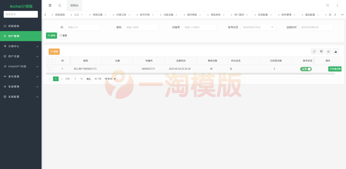  ChatGPT公众号版源码破解授权、扩展、支持AI绘画 网站源码