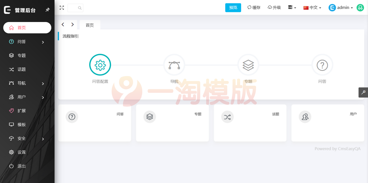  CmsEasyQA问答系统是一款非常实用的PHP问答源码 网站源码