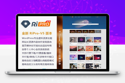 wordpress日主题模版Ripro-v5 6.4开心版