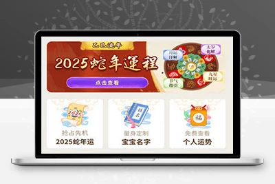 2025新版蛇年测算系统源码，全新后台框架/已去掉授权/完美运行